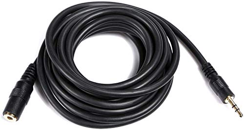 Product Cover Movo MC10 10-Foot (3m) TRS Female 3.5mm to TRS Male 3.5mm Extension Cable for Camera/Video Microphones (fits Rode, Takstar, Audio-Technica, Canon, Nikon)