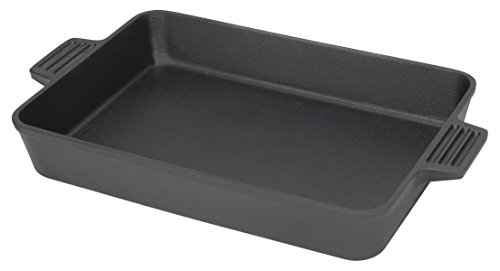 Product Cover Bayou Classic 7473 7473-Cast Iron Rectangular Cake Pan, 9 by 13