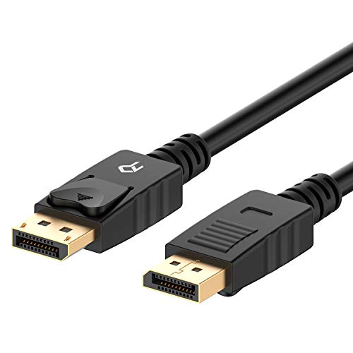 Product Cover Rankie DisplayPort to DisplayPort Cable, DP to DP, 4K Resolution, 30Hz, 6 Feet, Black