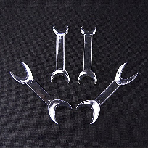 Product Cover Airgoesin 4pcs/2sets Dental Double-Headed T-Shape Intraoral Cheek Lip Retractor Mouth Opener