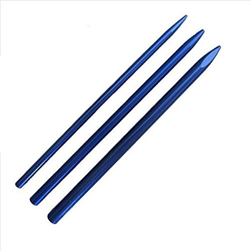 Product Cover 3 Different Size Paracord Lacing Needles by Jig Pro Shop (Blue)