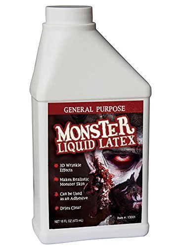 Product Cover Monster Liquid Latex - 16oz Pint - Creates Monster / Zombie Skin and FX by Monster Liquid Latex
