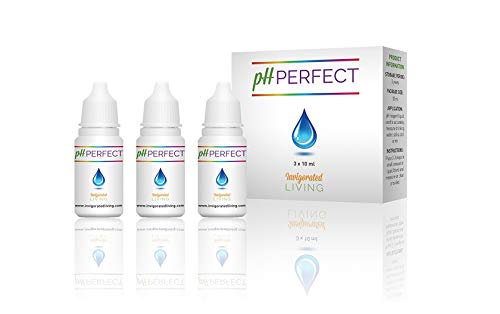 Product Cover pH Perfect pH Test Kit - pH Drops for Drinking Water - Measures pH Levels of Water & Saliva More Accurately Than pH Test Strips - pH Balance - Alkaline pH Water Testing Kit, Value 3-Pack