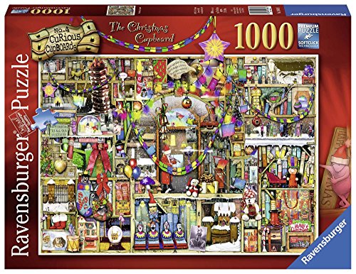 Product Cover Ravensburger The Christmas Cupboard, Colin Thompson Jigsaw Puzzle (1000-Piece)
