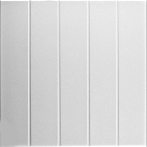 Product Cover A la Maison Ceilings Model#804 Ceiling Tile (Package Of 8 Tiles), Plain White