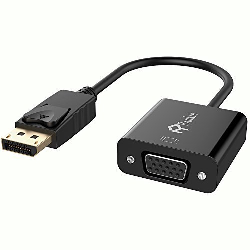 Product Cover DP to VGA, RankieÂ® Gold Plated DisplayPort DP to VGA Male to Female Adapter Converter
