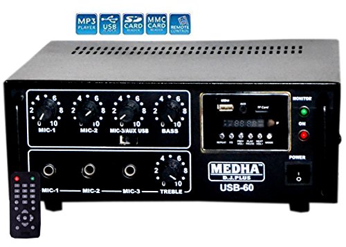 Product Cover Medha D.J. Plus PA Mixer Amplifier Usb-60