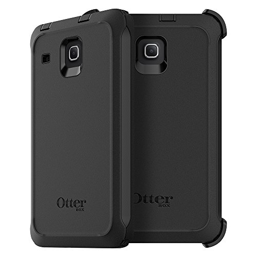 Product Cover OtterBox DEFENDER SERIES Case for Samsung Galaxy TAB E (8.0) - Retail Packaging - BLACK