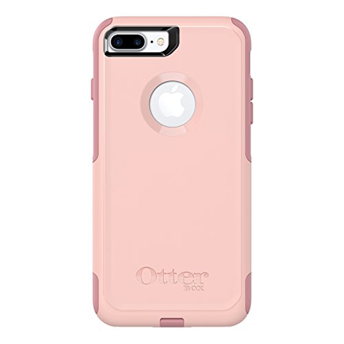 Product Cover OtterBox COMMUTER SERIES Case for  iPhone 8 Plus & iPhone 7 Plus (ONLY) - Retail Packaging - BALLET WAY (PINK SALT/BLUSH)