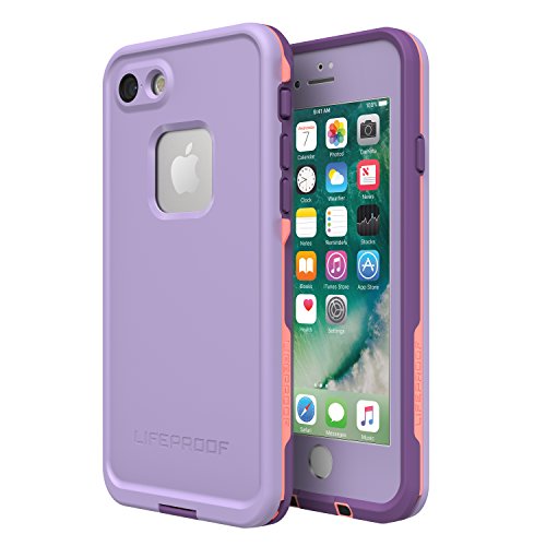 Product Cover Lifeproof FRĒ Series Waterproof Case for iPhone 8 & 7 (ONLY) - Retail Packaging - Chakra (Rose/Fusion Coral/Royal Lilac)