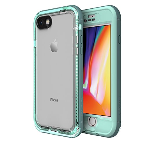 Product Cover LifeProof NÜÜD Series Waterproof Case for iPhone 8 (ONLY) - Retail Packaging - Cool Mist (Aqua SAIL/Aquifer/Clear)