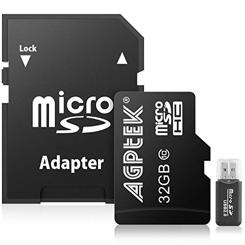 Product Cover AGPtEK 32GB Class 10 Micro SD Card with Card Reader, Compatible with AGPTek Mp3 Player