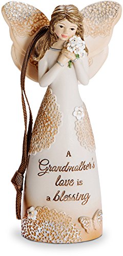 Product Cover Pavilion Gift Company 19111 Grandmother Angel Figurine with Ribbon for Hanging, 4-1/2