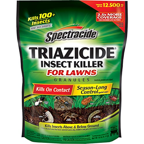 Product Cover Spectracide Triazicide Insect Killer for Lawns Granules, 10 Lb