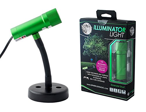 Product Cover Sparkle Magic Emerald Dust (Green) Illuminator Laser Light 4.0 Series (GLI4), Landscape Laser Lights, Christmas Laser Lights