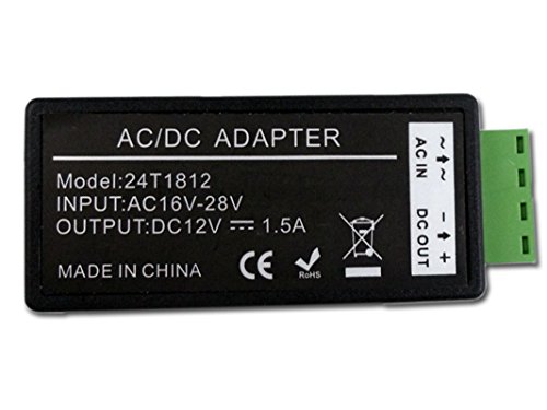 Product Cover CBK New AC 24V to DC 12V Power Supply Converter Adapter for CCTV Security Camera