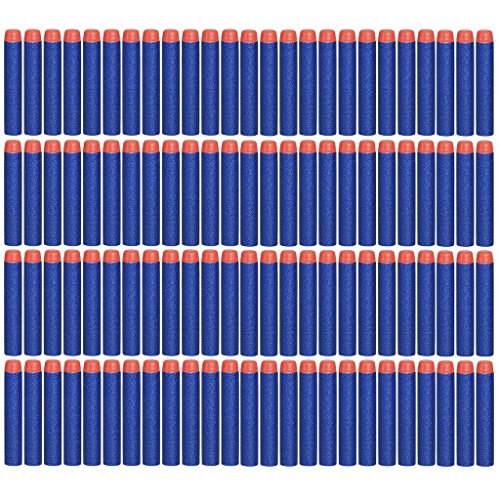 Product Cover CLOURF 100 Pcs 7.2cm Foam Darts for Nerf N-strike Elite Series (Blue)