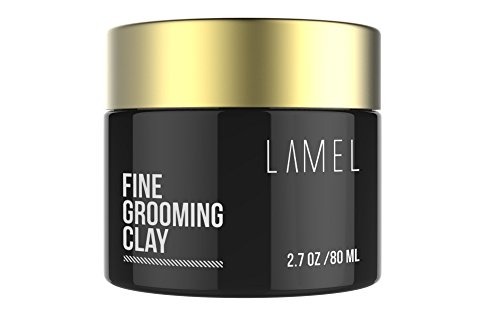 Product Cover Best Molding Creme for Strong Hold Matte Finish - No Shine Hair Product For Textured Modern Hairstyles - Lamel Styling Clay for All Hair Types 2.7 Ounce