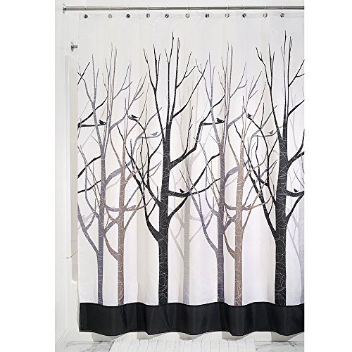 Product Cover iDesign Forest Fabric Shower Curtain for Master, Guest, Kids', College Dorm Bathroom, 72