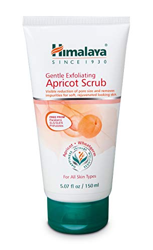 Product Cover Himalaya Gentle Exfoliating Apricot Scrub with Vitamin-E, Exfoliates Dead Skin Cells 5.07oz/150ml