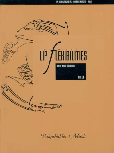 Product Cover Lip Flexibilities : For All Brass Instruments by BAI LIN (1996) Sheet music