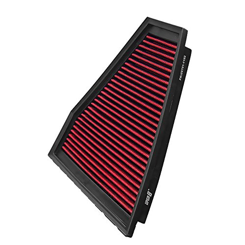 Product Cover Upgr8 U8701-1102 Hd PRO OEM Replacement High Performance Dry Drop-in Panel Air Filter Red