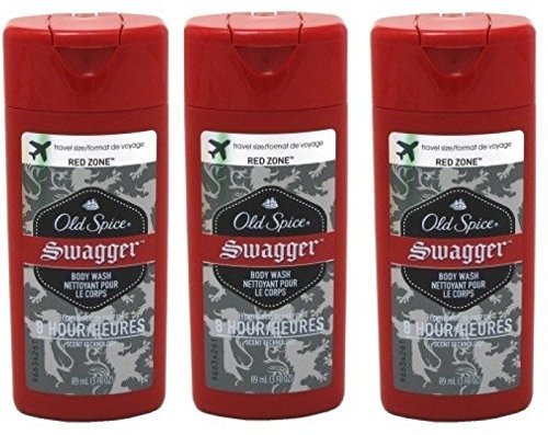 Product Cover Old Spice Swagger Red Zone Body Wash Travel Size 3 Oz (Pack Of 3)