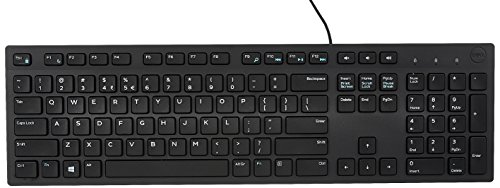 Product Cover Dell Wired Keyboard - Black KB216 (580-ADMT)