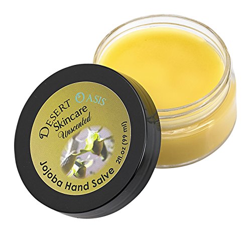 Product Cover Jojoba Oil Unscented Hand Salve, made from all natural, cold pressed and undeoderized jojoba oil, 2 oz (51 gm)