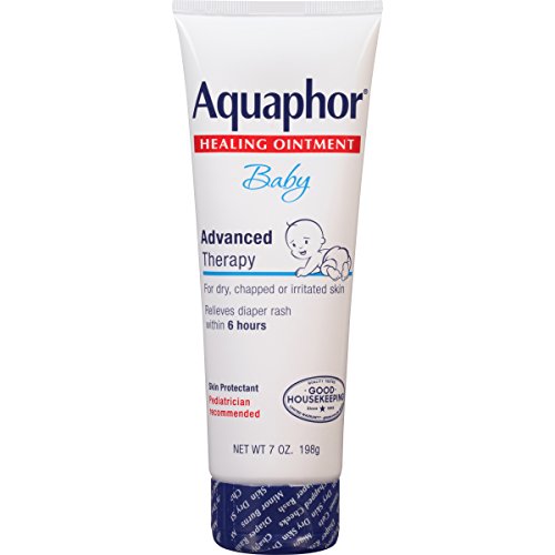 Product Cover Aquaphor Baby Healing Ointment - For Chapped Skin, Diaper Rash and Minor Scratches - 7 oz. Tube