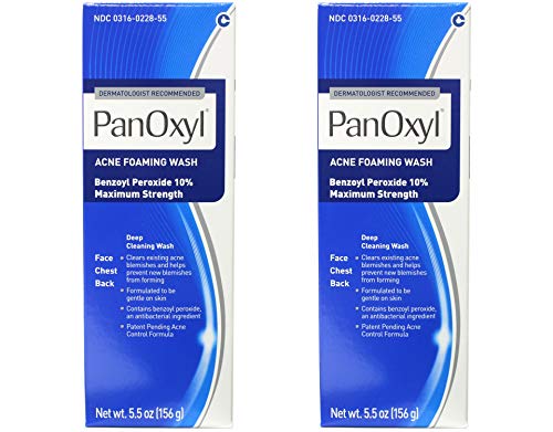 Product Cover PanOxyl 10% Acne Foaming Wash 5.5 Ounce ( Value Pack of 2)