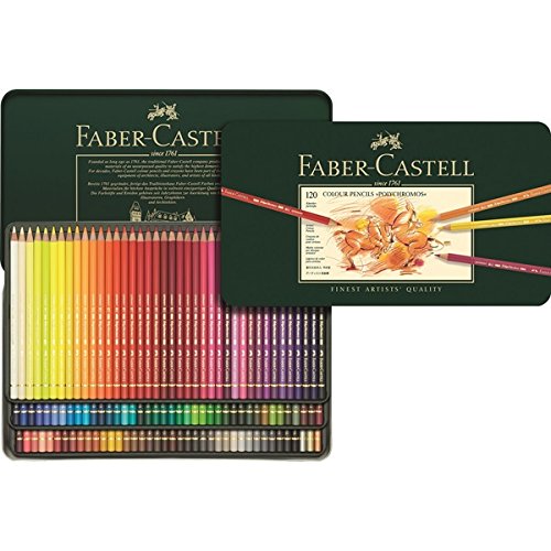 Product Cover Faber-Castell Polychromos Colored Pencil Set in Metal Tin 120pc-