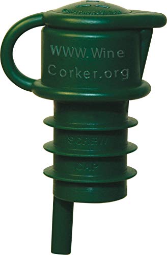 Product Cover Haley's Corker 5-in-1 Wine Aerator For Screw Top Bottles, Stopper, Pourer, Filter and Re-Corker