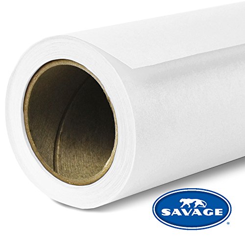 Product Cover Savage Seamless Background Paper - #1 Super White (86 in x 36 ft)