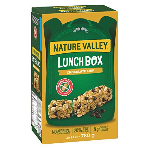 Product Cover NATURE VALLEY Lunch Box Chocolate Chip Granola Bars, 30-Count, 780 Gram