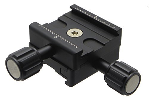 Product Cover 50mm DPLEX-50 Twin / Double Duplex Clamp Set Subtend / Bidirectional Arca Compatible Desmond