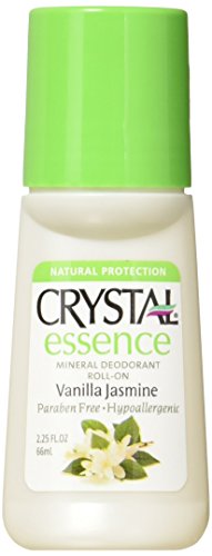 Product Cover Crystal Deodorant Essence Roll-On 2.25 Ounce Vanilla Jasmine (66ml) (3 Pack)