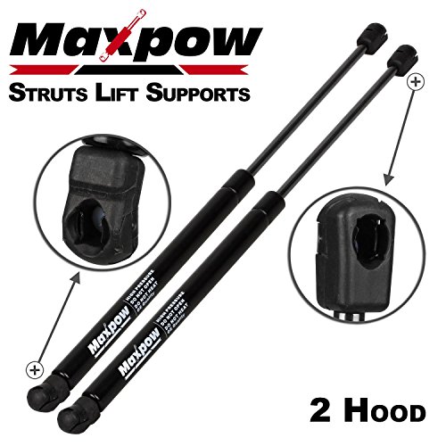 Product Cover Maxpow 2pcs Front Hood Gas Charged Lift Support Compatible With Nissan Murano 2003 2004 2005 2006 2007 6328