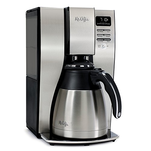 Product Cover Mr. Coffee BVMC-PSTX95 10-Cup Optimal Brew Thermal Coffee Maker, Stainless Steel