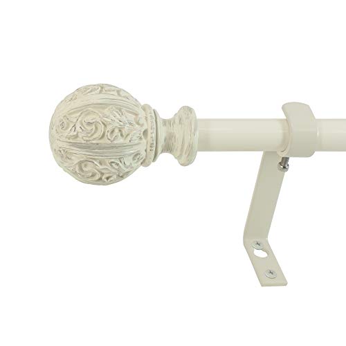 Product Cover Montevilla Leaf Ball Curtain Rod, 48-86