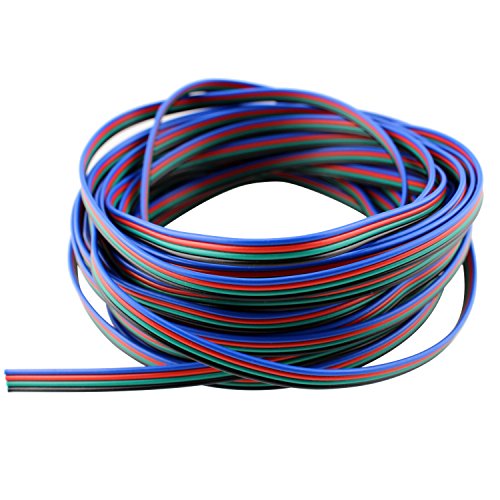 Product Cover SIM&NAT 10M/32.81Ft RGB Led Strip Extension Cable Line for 3528 5050 RGB