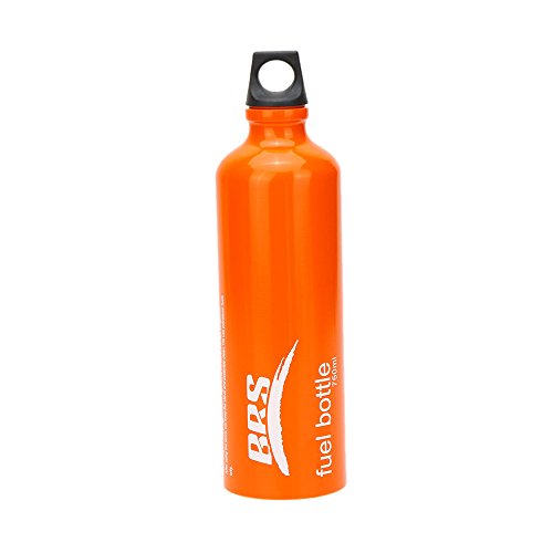 Product Cover Lixada Camping Fuel Bottle with Safe Cap Camping Petrol Diesel Kerosene Alcohol Liquid Gas Tank 530ml/750ml