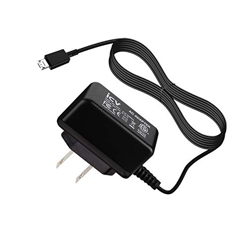 Product Cover icv Micro USB Wall Charger 5V 2A Power Adapter with US Plug and Fixed Micro Cable for Samsung Galaxy S6 S5 S4 S3 S2 Si9003,S5820 N7100 Note3 Note4 Black