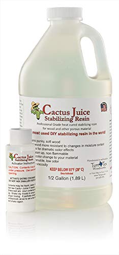 Product Cover Mesquite Man's Cactus Juice Stabilizing Resin (1/2 Gallon (1.89 Liter))