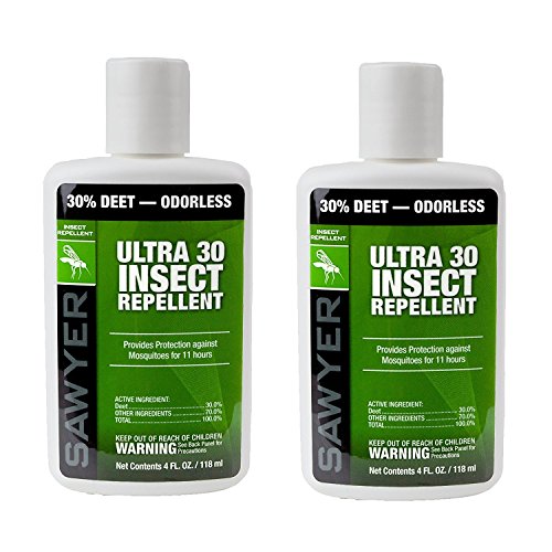 Product Cover Sawyer Products SP5342 Ultra 30% DEET Insect Repellent in Liposome Base Lotion, Twin Pack, 4-Ounce