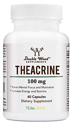 Product Cover Theacrine (Teacrine) - Energy and Stamina Boosting Supplement - 100 Mg - 60 Capsules