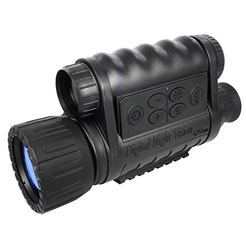 Product Cover Bestguarder 6x50mm HD Digital Night Vision Monocular with 1.5 inch TFT LCD and Camera & Camcorder Function Takes 5mp Photo & 720p Video from 350m Distance for night watching or observation, WG50