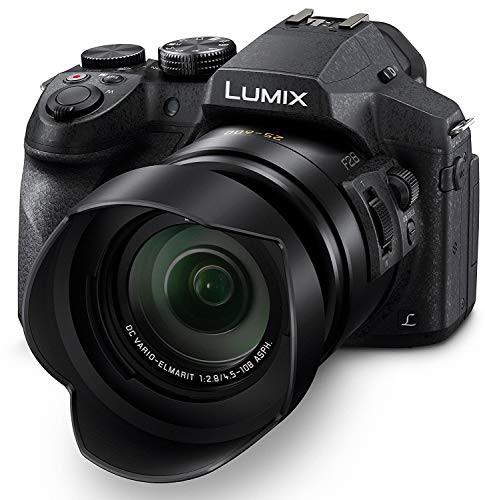Product Cover PANASONIC LUMIX FZ300 Long Zoom Digital Camera features 12.1 Megapixel, 1/2.3-inch Sensor, 4K Video, WiFi, Splash & Dustproof Camera Body, Leica DC 24X F2.8 Zoom Lens - DMC-FZ300K - (Black) USA