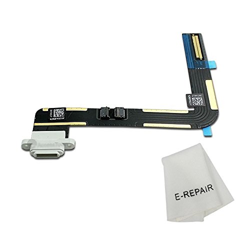 Product Cover Charging Port Connector Dock Flex Cable Replacment for Ipad Air (White)