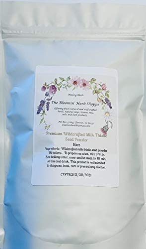 Product Cover Wildcrafted Milk Thistle Seed Powder 16oz ~ 1 lb (pound) ~ (Silybum Marianum) ~ White Label Premium Herbs and Spices ~ Pure Aromatic and Potent ~ Hand packed to order in Heat Sealed Stand Up Pouches~